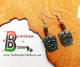 Owl Earrings Silver Jewelry Pewter Small Women Nature