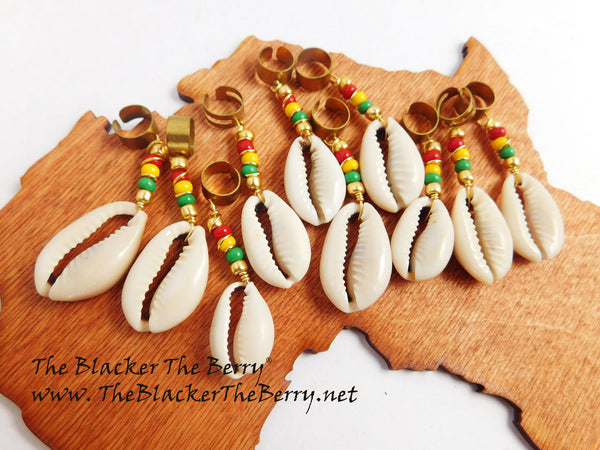 Rasta Brass Loc Jewellery, Loc Jewellery, Dreadlock Hair