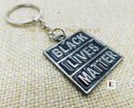 Black Lives Matter Keychains Black BLM Accessories