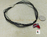 African Necklace Adjustable Red Jewelry Women Silver