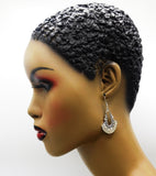 Silver Boho Earrings Antique Silver  Style Fashion Jewelry Women Gift Ideas