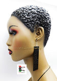 Beautiful Earrings Wooden Jewelry Black Handmade The Blacker The Berry®