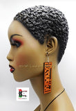 Beautiful Earrings Wooden Jewelry Handmade The Blacker The Berry®