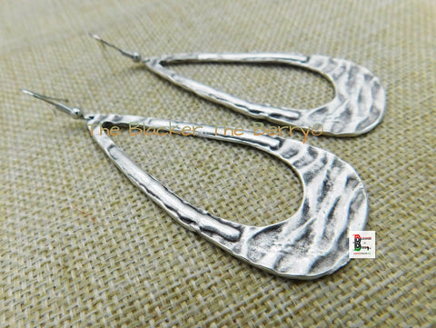 Silver & Gold Earrings (Metal Jewelry)