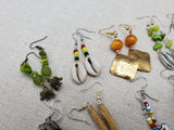 Women Earrings Whole Bulk Handmade Jewelry Boho Ethnic Afrocentric Beaded Set of 10