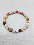 Bracelets Unisex Soapstone Size 7.5 Beaded Jewelry