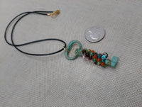 Key Necklace Patina Cute Teen Jewelry Beaded Birthday Gift Ideas