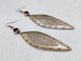 Women Earrings Tribal Ethnic Jewelry Antique Bronze Statement