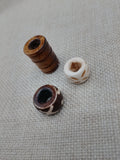 Locs Hair Jewelry Dreadlocks Large Hole Accessories Dread Beads Men Women Black Owned Business Brown Cream Twist Braids Set of 3