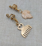 Hair Jewelry Accessories Locs Twist Braids African Duafe Gold Leaf