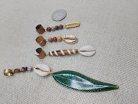 Locs Hair Jewelry Braids Twist Unisex Accessories Dreadlocks Beaded Cowrie Stones Blessed Fall Gift