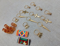 Hair Jewelry Accessories Locs Twist Braids Ankh Charms Dreads Women Dangle Fashion