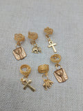 Gold Hair Jewelry Accessories Locs Twist Braids Ankh Elephant