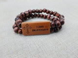 Christian Bracelets I am Blessed wooden Jewelry Unisex