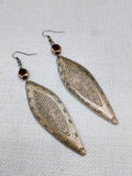 Women Earrings Tribal Ethnic Jewelry Antique Bronze Statement
