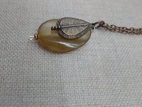 Vintage Style Bohemian Jewelry Necklace Pendant Charm Antique Brass Chain