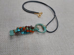 Key Necklace Patina Cute Teen Jewelry Beaded Birthday Gift Ideas