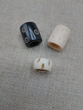 Locs Hair Jewelry Dreadlocks Large Hair Accessories Dread Beads Men Women Black Owned Business Cream Twist Braids Set of 3