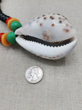 African Cowrie Shell Necklace Whole Jewelry Large Beaded Rasta Black Men