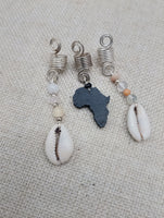 Hair Accessories Dreadlocks Dangle Beaded African Ethnic Stone Twist Dreads Locs
