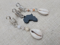 Hair Accessories Dreadlocks Dangle Beaded African Ethnic Stone Twist Dreads Locs