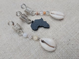 Hair Accessories Dreadlocks Dangle Beaded African Ethnic Stone Twist Dreads Locs
