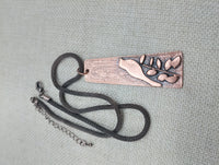 Bird Jewelry Necklace Women Boho Copper Minimalist Statement