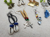 Women Earrings Whole Bulk Handmade Jewelry Boho Ethnic Afrocentric Beaded Set of 10