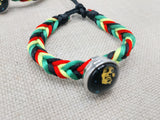 Rasta Snap Bracelets Handmade African Jewelry Animal Bracelets Unisex