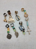 Hair Accessories Dreads Locs Ethnic Beaded Statement Brass Women Twist Green Brown