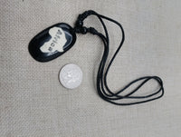 Black Africa Pendant Necklace Adjustable Unisex Jewelry