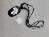 Black Africa Pendant Necklace Adjustable Unisex Jewelry