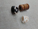 Locs Hair Jewelry Dreadlocks Large Hole Accessories Dread Beads Men Women Black Owned Business Brown Cream Twist Braids Set of 3