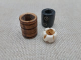 Big Dreadlock Beads Hair Accessories Large Locs Men Women Set of 3 Gift Ideas Locs Twist Braids