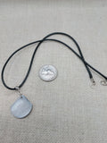 Mother of Pearl Jewelry Set Necklace Earrings Bracelet Set Gift Women Adjustable