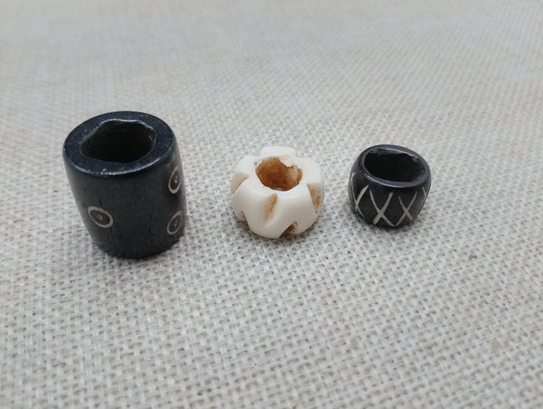 Large Dread Beads Accessories Locs Men Women Black Owned Business Hair Jewelry Twist Braids