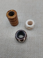 Locs Hair Jewelry Dreadlocks Large Hole Accessories Dread Beads Men Women Black Owned Business Brown Cream Twist Braids Set of 3