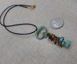 Key Necklace Patina Cute Teen Jewelry Beaded Birthday Gift Ideas