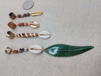 Locs Hair Jewelry Braids Twist Unisex Accessories Dreadlocks Beaded Cowrie Stones Blessed Fall Gift