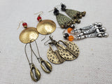 Boho Earrings Women Jewelry Set of 5