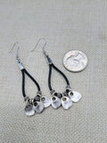 Silver Earrings Dangle Women Jewelry Statement Drop