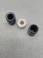 Large Hair Accessories Dread Beads Locs Men Women Black Owned Business Brown Cream Twist Braids Set of3