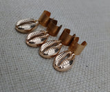 Locs Jewelry Gold Tone Cowrie Dreadlocks Accessories Twist Braids