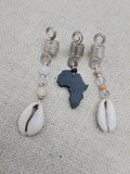 Hair Accessories Dreadlocks Dangle Beaded African Ethnic Stone Twist Dreads Locs