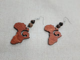 Africa Earrings Beaded Jewelry Wooden
