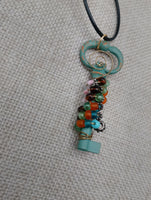 Key Necklace Patina Cute Teen Jewelry Beaded Birthday Gift Ideas