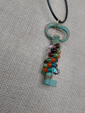 Key Necklace Patina Cute Teen Jewelry Beaded Birthday Gift Ideas