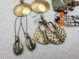 Boho Earrings Women Jewelry Set of 5