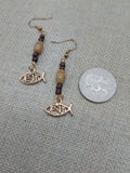 Jesus Earrings Small Beaded Jewelry Women