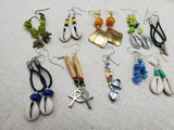 Women Earrings Whole Bulk Handmade Jewelry Boho Ethnic Afrocentric Beaded Set of 10